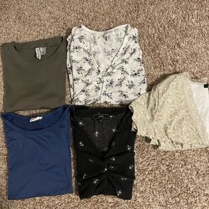 5 Medium Blouses
